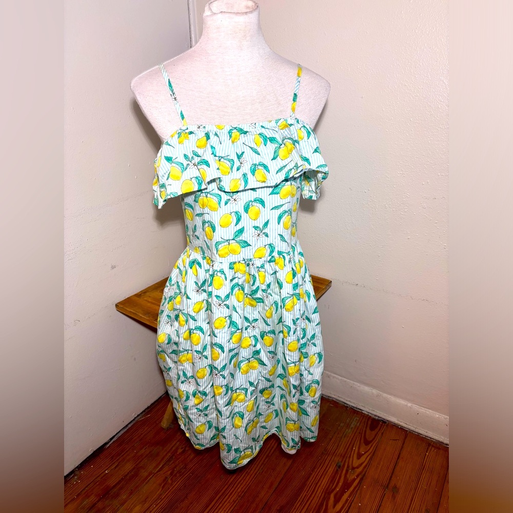 Primark Girls Lemon Dress